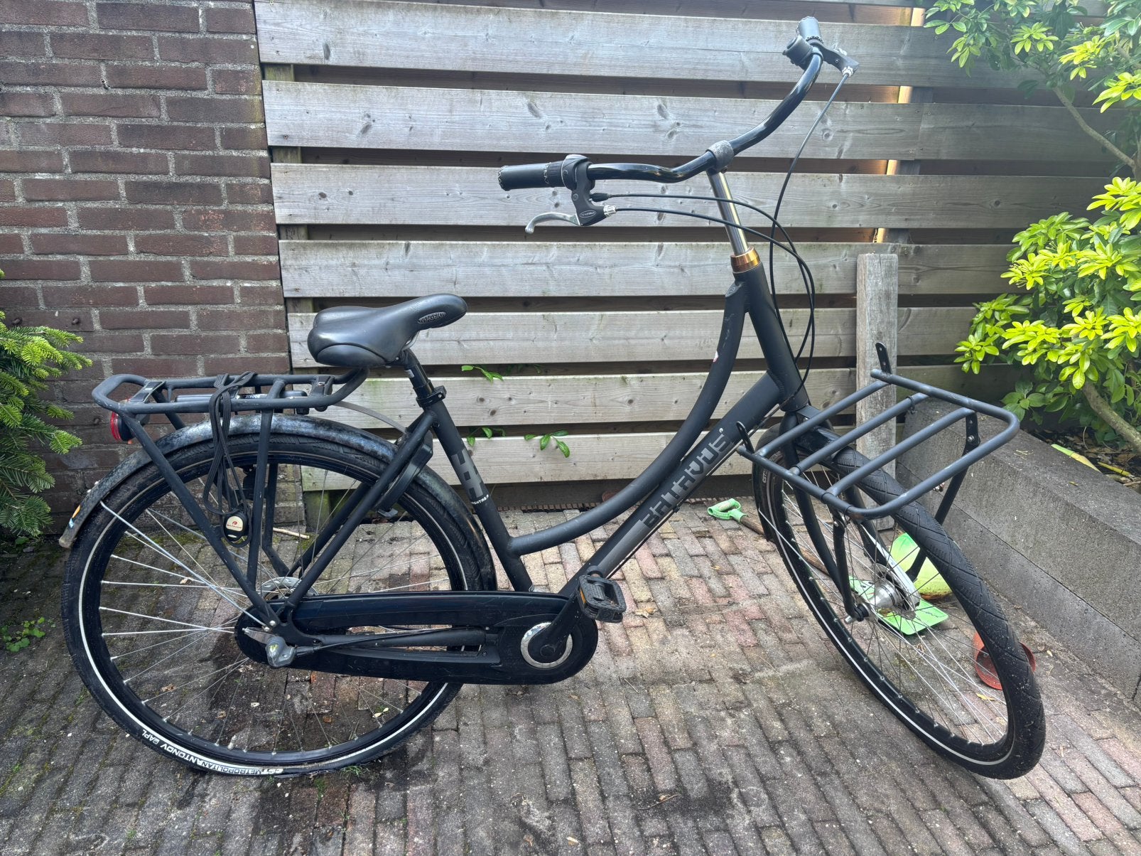 Batavus hashtag fiets zwart framemaat 50, Ophalen, Gebruikt, Versnellingen, 50 tot 53 cm
