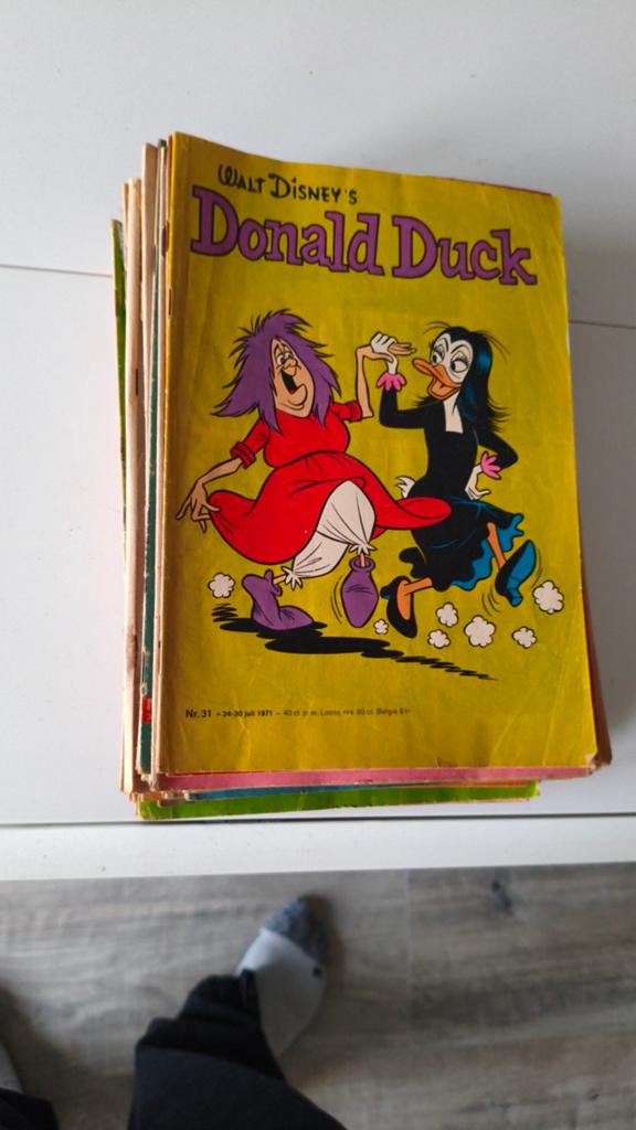 Donald Duck strips jaren 60-70, Meerdere comics, Ophalen of Verzenden, Gelezen, Europa