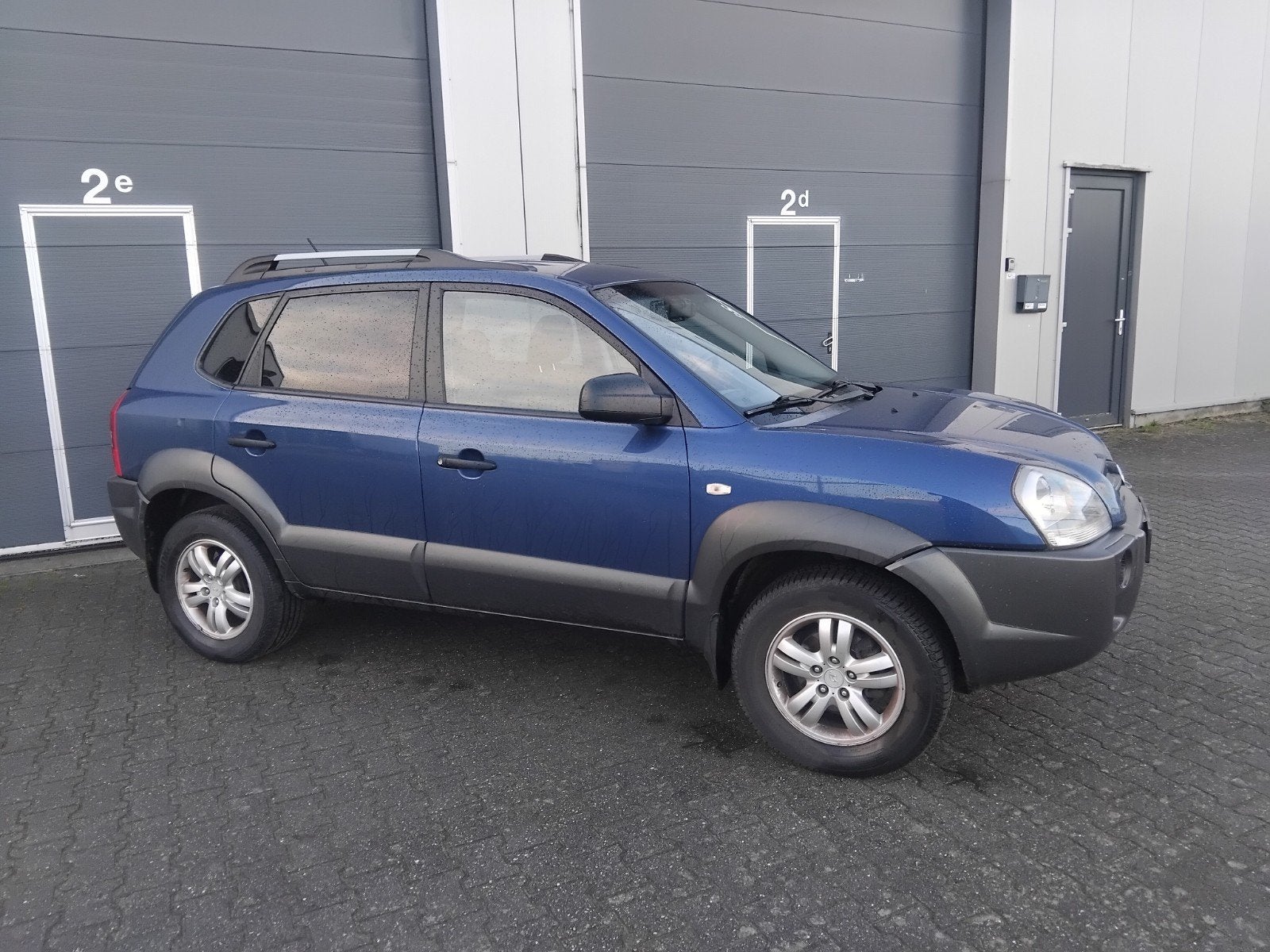 Hyundai Tucson 2.0 I 2WD 2009 Blauw Nieuwe apk, 13 km/l, Dealer onderhouden, 4 cilinders, Blauw