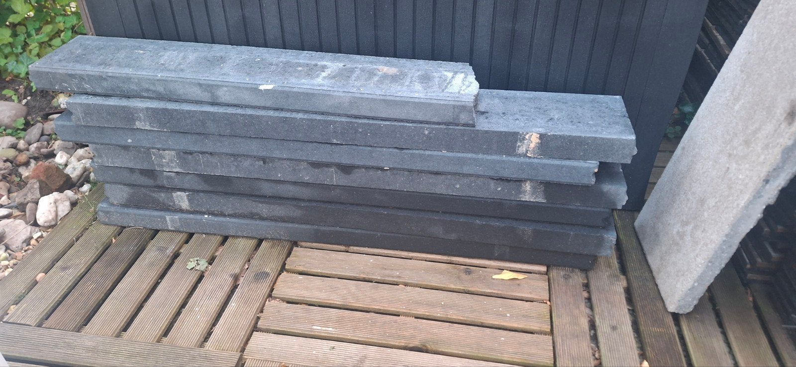 Nieuwe betonnen opsluitbanden 100x15x5 cm, Ophalen, Nieuw, Beton, Overige typen