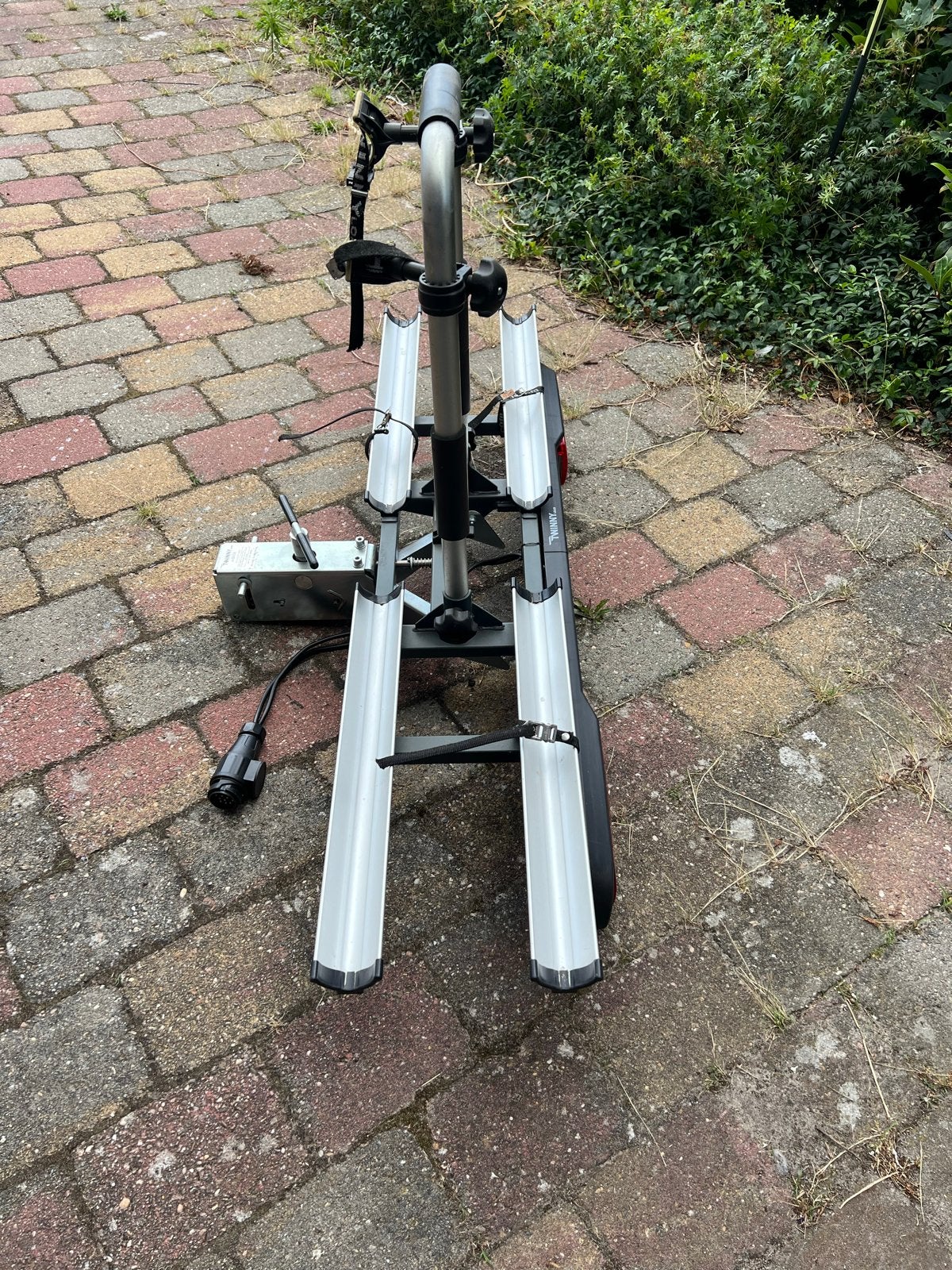 Twinnyload fietsendrager voor 2 e-bikes (max 50 kg), Auto diversen, Fietsendragers, Ophalen, Zo goed als nieuw, 2 fietsen, Trekhaakdrager