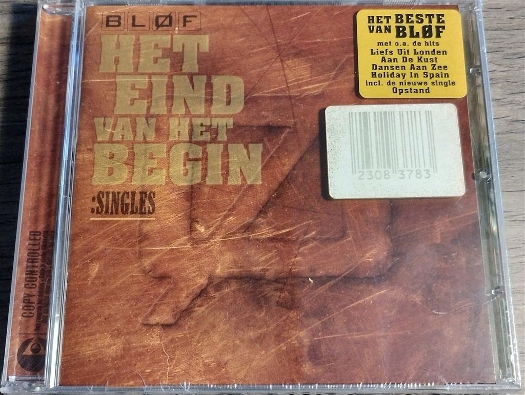 Bløf ‎– Het Eind Van Het Begin: Singles [NIEUW], Ophalen of Verzenden, Gebruikt, Levenslied of Smartlap