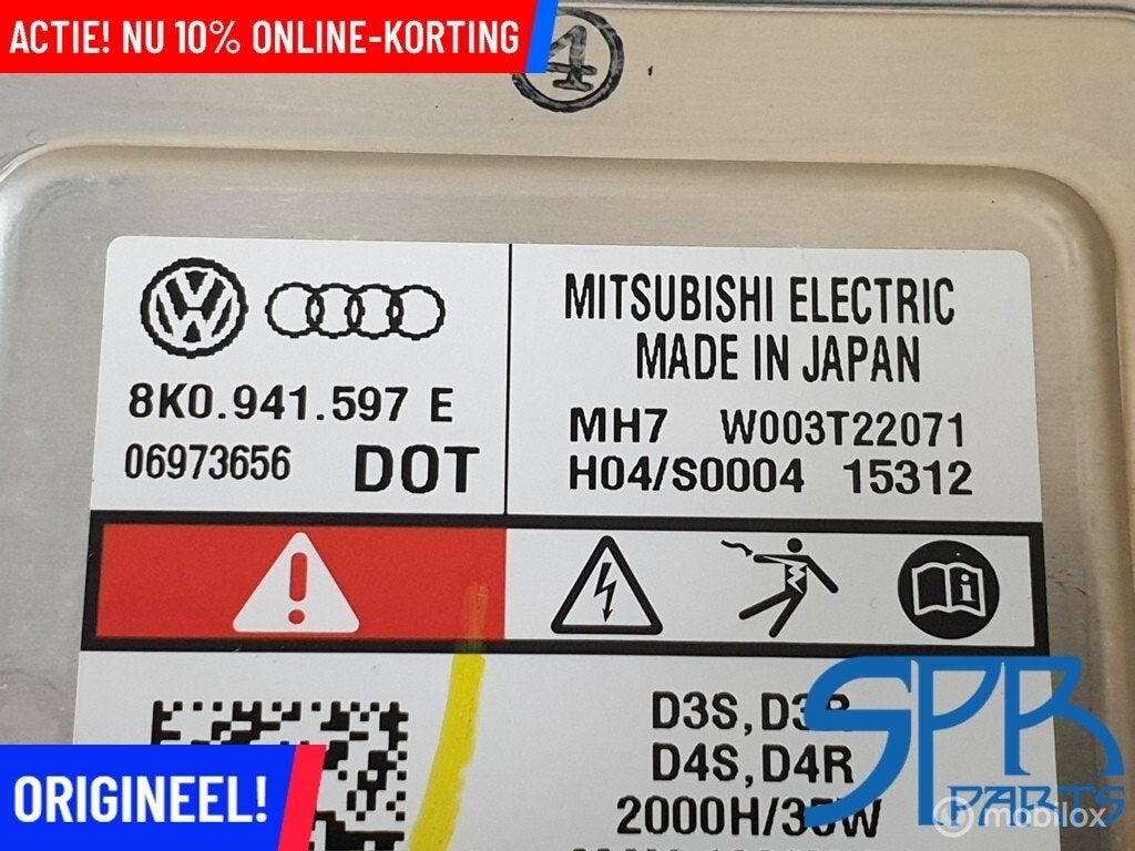 D3S D1S Xenon module BALLAST STARTER 8K0941597E VW AUDI SEAT, Volkswagen, Nieuw, Ophalen of Verzenden, VOLKSWAGEN AUDI ORIGINEEL