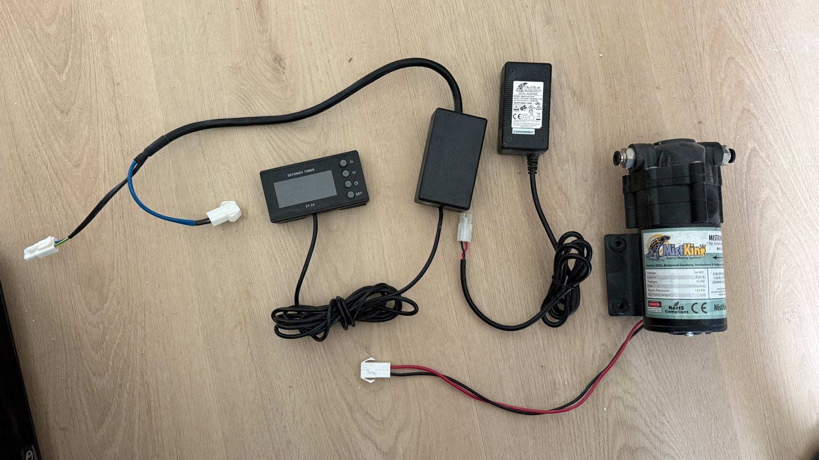 Misting Systeem met Pomp en Controller, Ophalen of Verzenden, Zo goed als nieuw, Elektrisch, Overige typen