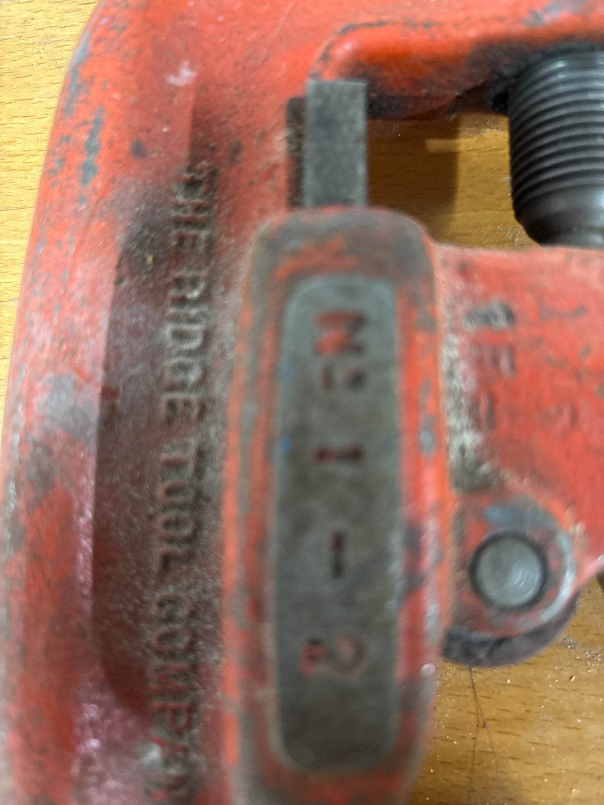 Ridgid pijpsnijder No. 1-2 - Gebruikt, Ophalen, Gebruikt, Snijgereedschap, Ridgid