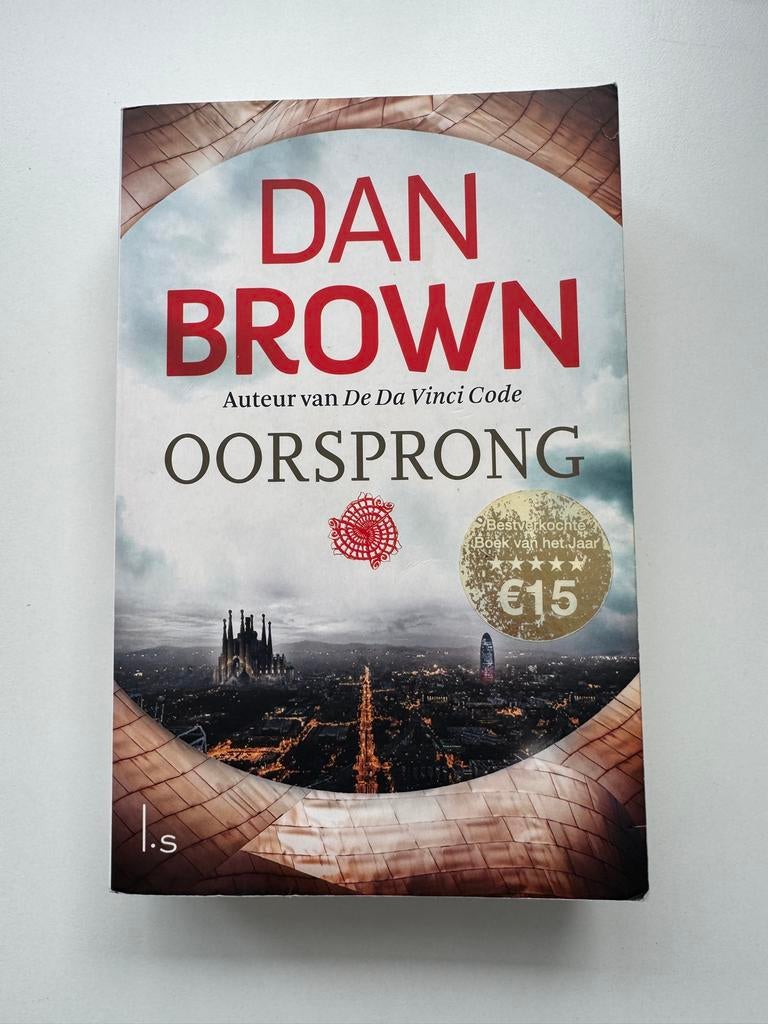 Dan Brown - Oorsprong (Bestverkochte Boek van het Jaar), Ophalen of Verzenden, Gelezen, Nederland