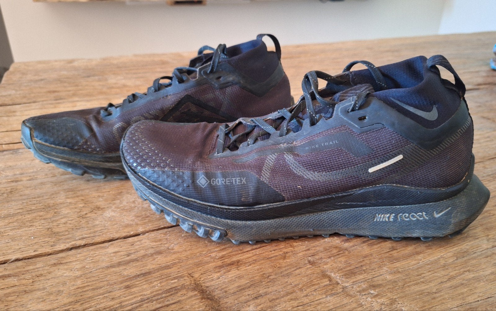 Nike React Gore-Tex Trail hardloopschoenen, Kleding | Heren, Zwart, Nike, Ophalen of Verzenden, Sneakers of Gympen