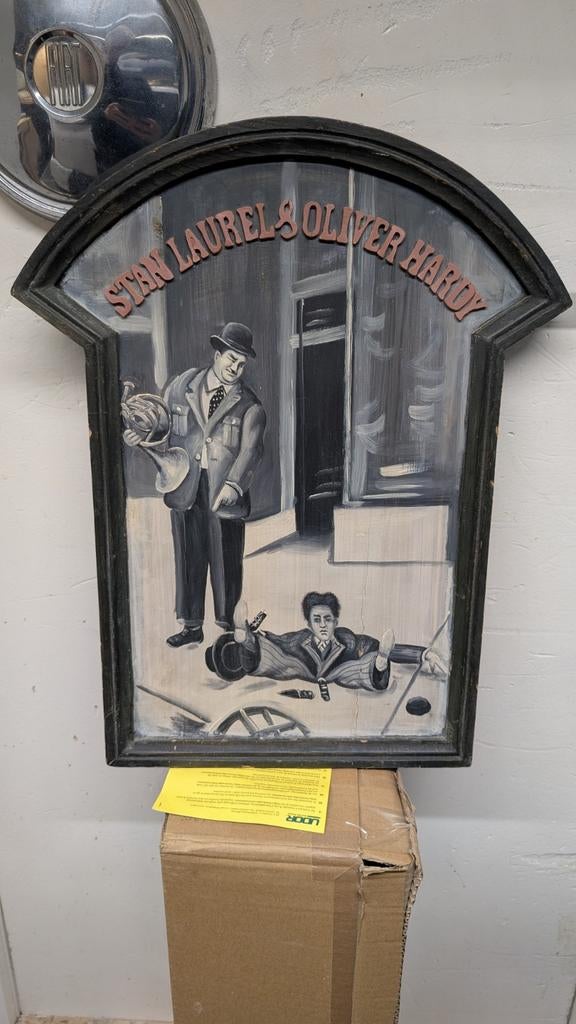 Stan Laurel & Oliver Hardy Schilderij, Ophalen of Verzenden