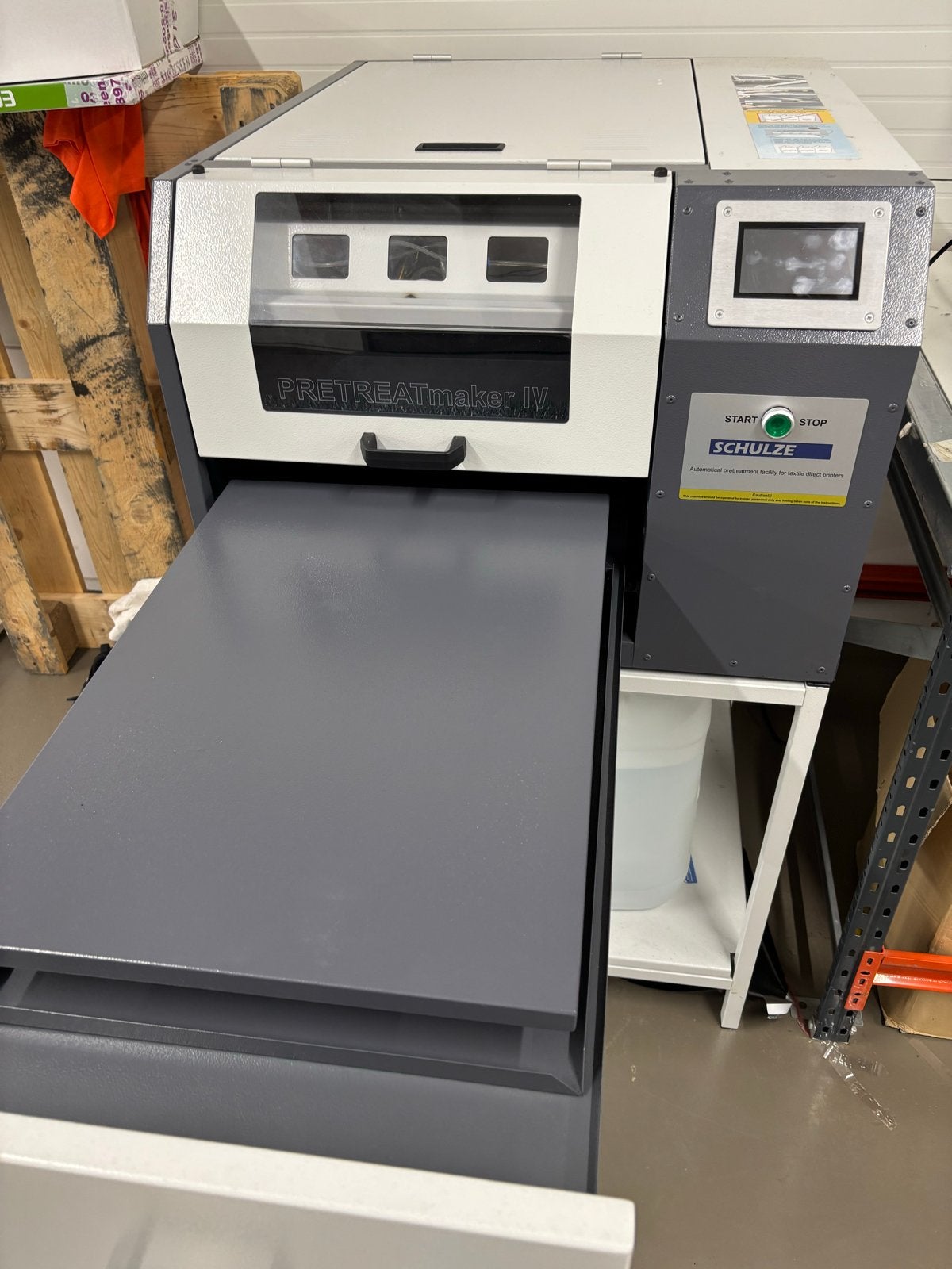Schulze PRETREATER IV voor DTG-printers, Ophalen
