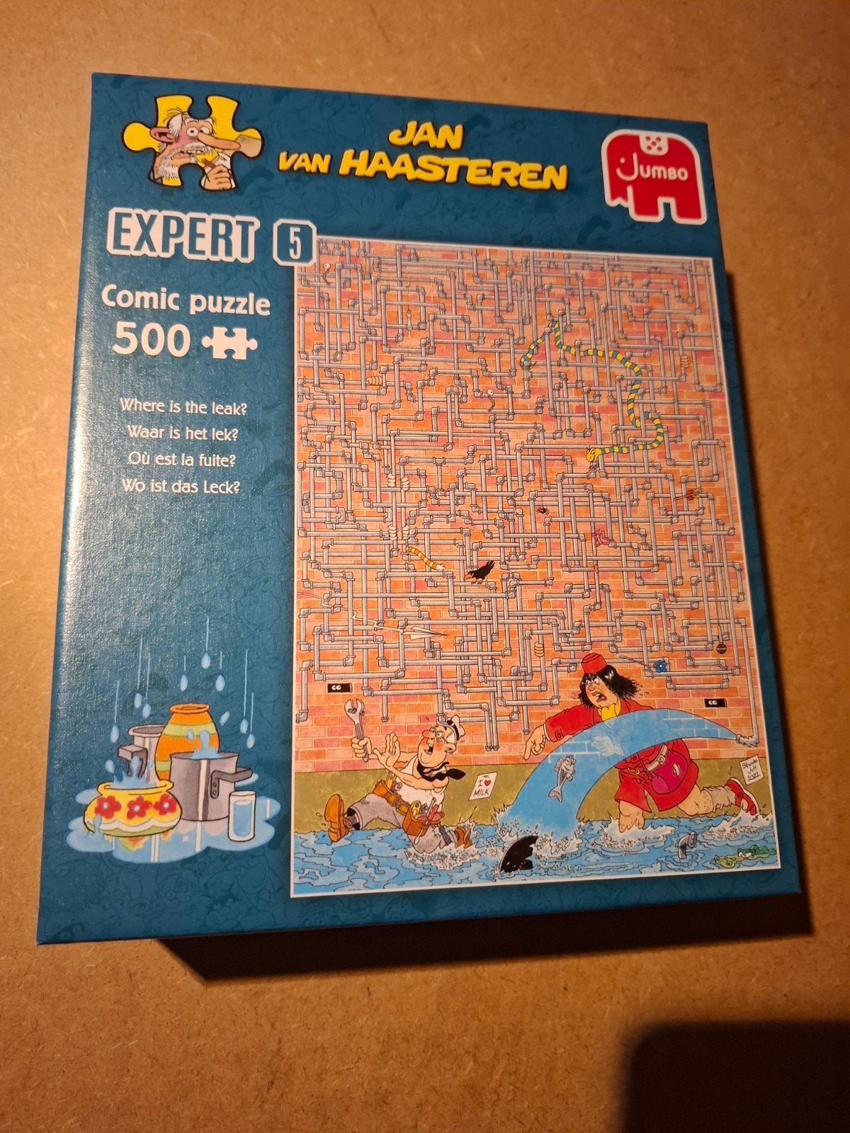 Jan van Haasteren Expert 5 Comic Puzzel 500 stukjes, Ophalen of Verzenden, 500 t/m 1500 stukjes, Zo goed als nieuw, Legpuzzel