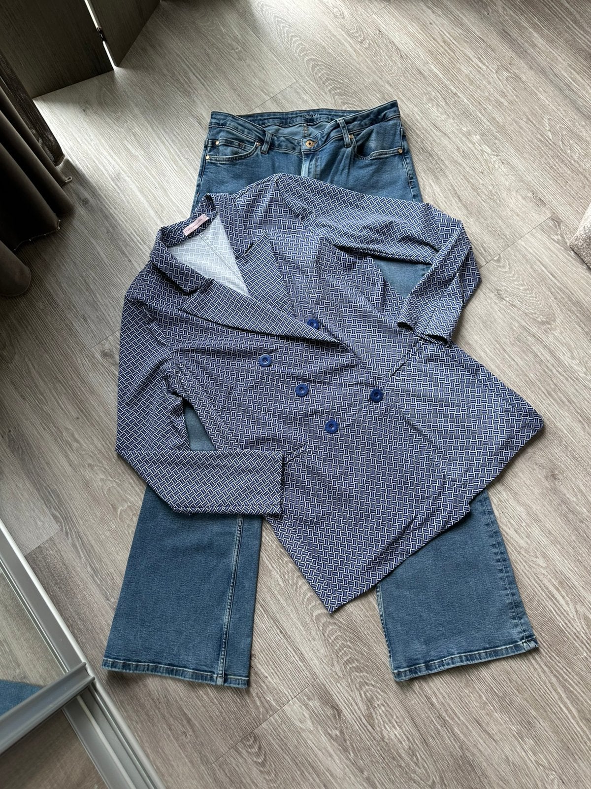 2 delige set studio anneloes L, Ophalen of Verzenden, Nieuw, Blauw, Lang