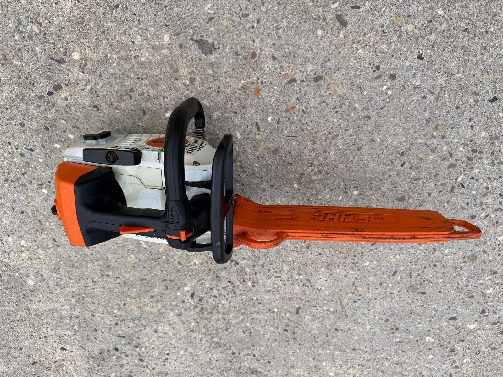 Stihl MS 201 TC Kettingzaag - tophandle, Tuin en Terras, Ophalen, Gebruikt, Boomzaag, Stihl
