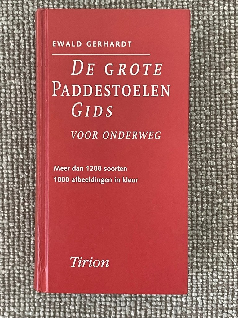 De grote paddestoelengids voor onderweg / ruim 1200 soorten, Gelezen, Ewald Gerhardt, Ophalen of Verzenden, Overige onderwerpen
