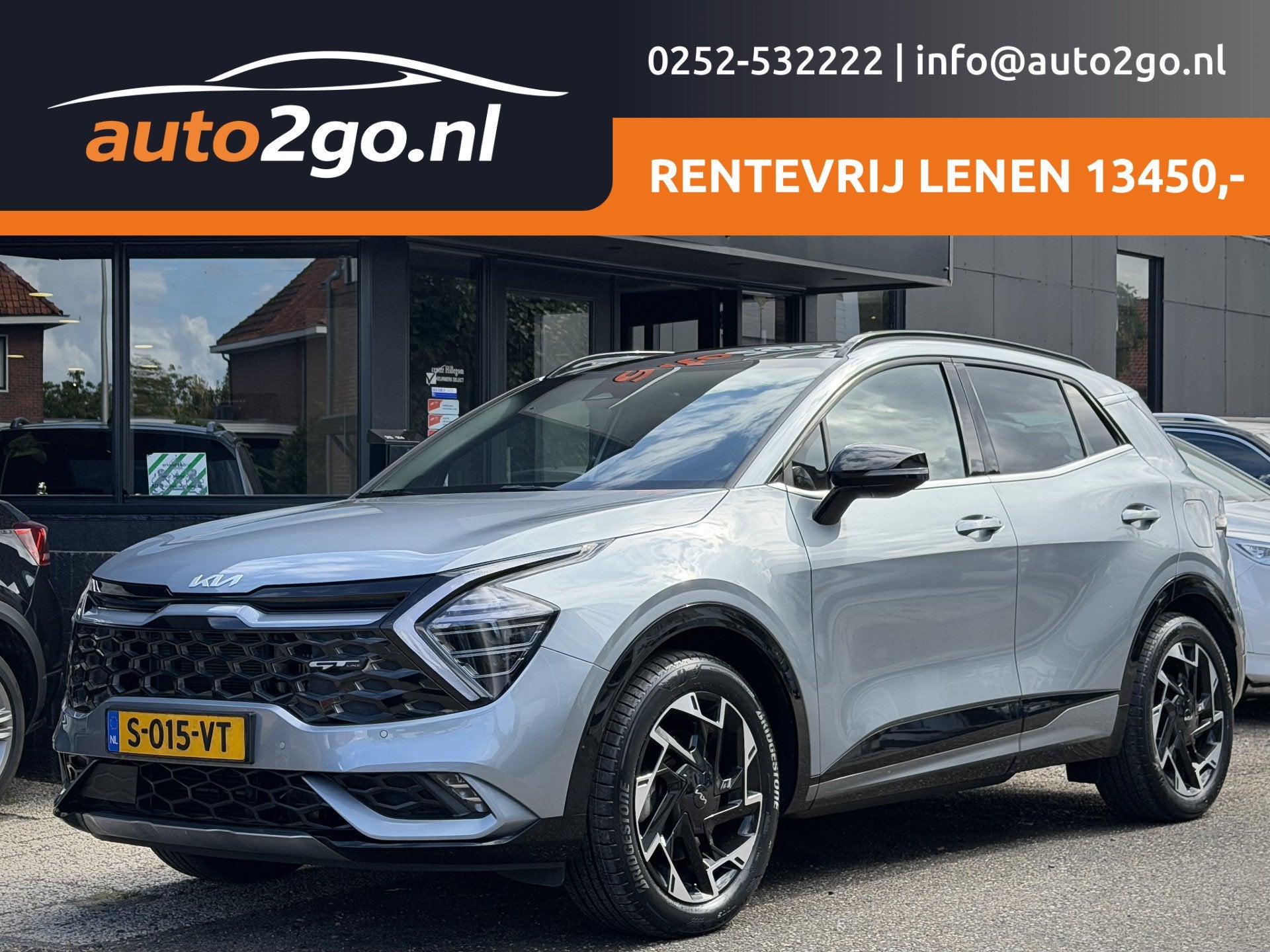 Kia Sportage 1.6 T-GDi Plug-in Hybrid ZOMERACTIE BETAAL NU 5, Auto's, Kia, Automaat, Gebruikt, 4 cilinders, Adaptive Cruise Control
