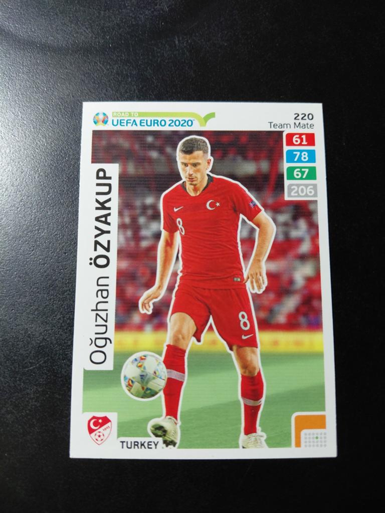 Oguzhan ozyakup (turkije) panini ek 2020, Ophalen of Verzenden, Nieuw, Buitenlandse clubs, Poster, Plaatje of Sticker