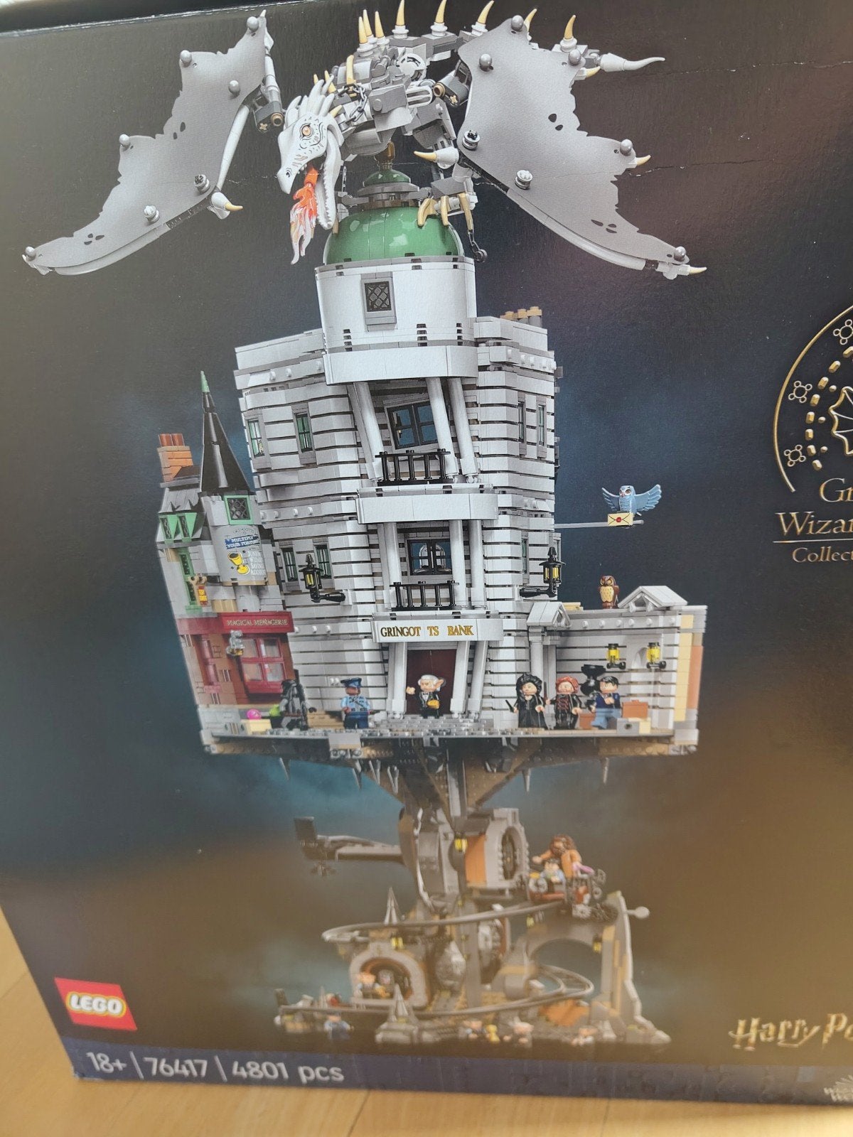 Lego Harry Potter Gringotts/Goudgrijp, Ophalen, Lego, Harry Potter, Zo goed als nieuw