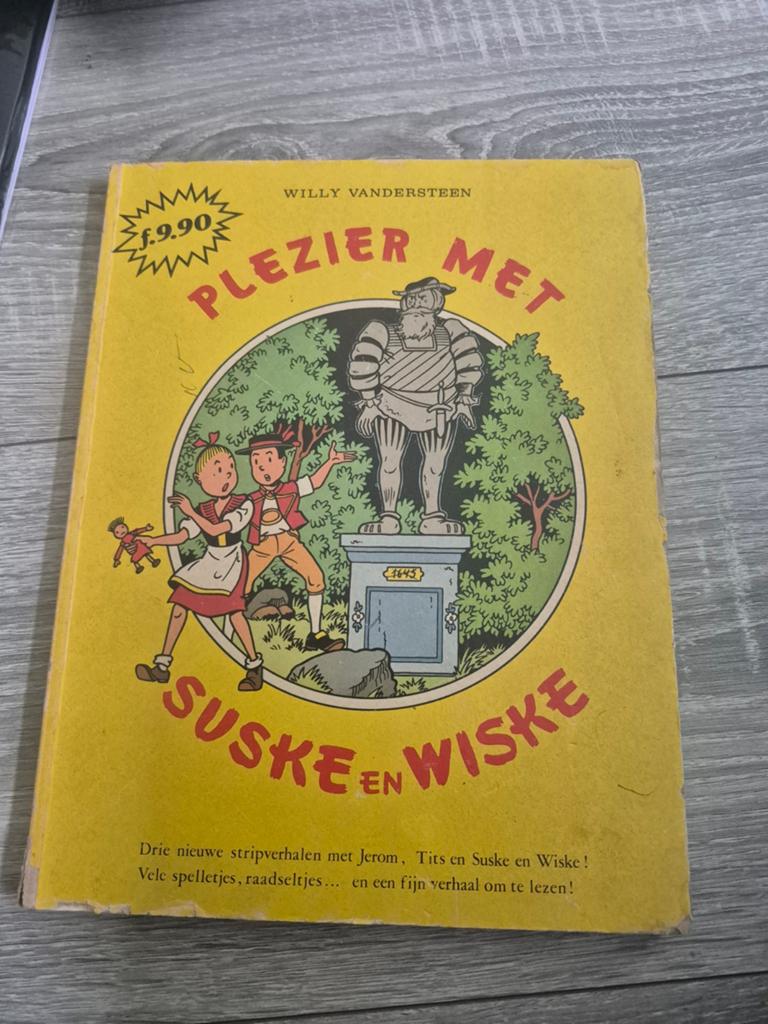 Plezier met Suske en Wiske - Willy Vandersteen, Eén stripboek, Ophalen of Verzenden, Gelezen, Willy Vandersteen