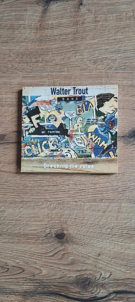 Walter Trout Band - Breaking the Rules CD, Verzenden, Gebruikt, Overige genres