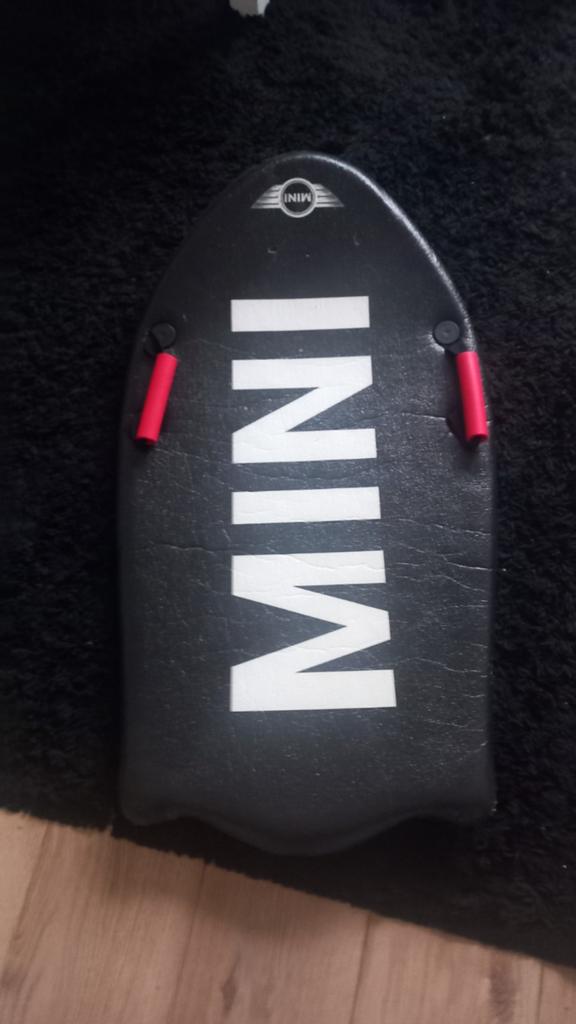Mini Bodyboard / Buikplank - Zwart met rood, Ophalen of Verzenden, Gebruikt, Overige typen