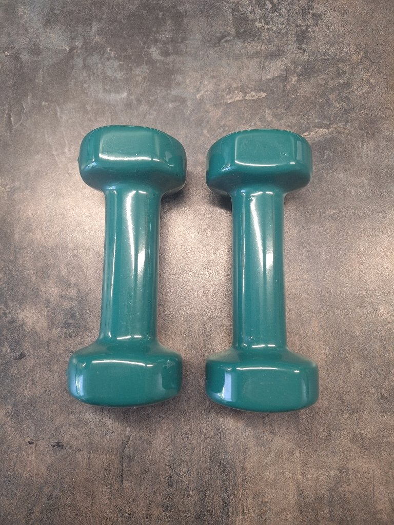 Set 2 kg dumbbell, Ophalen, Zo goed als nieuw, Rug, Dumbbell