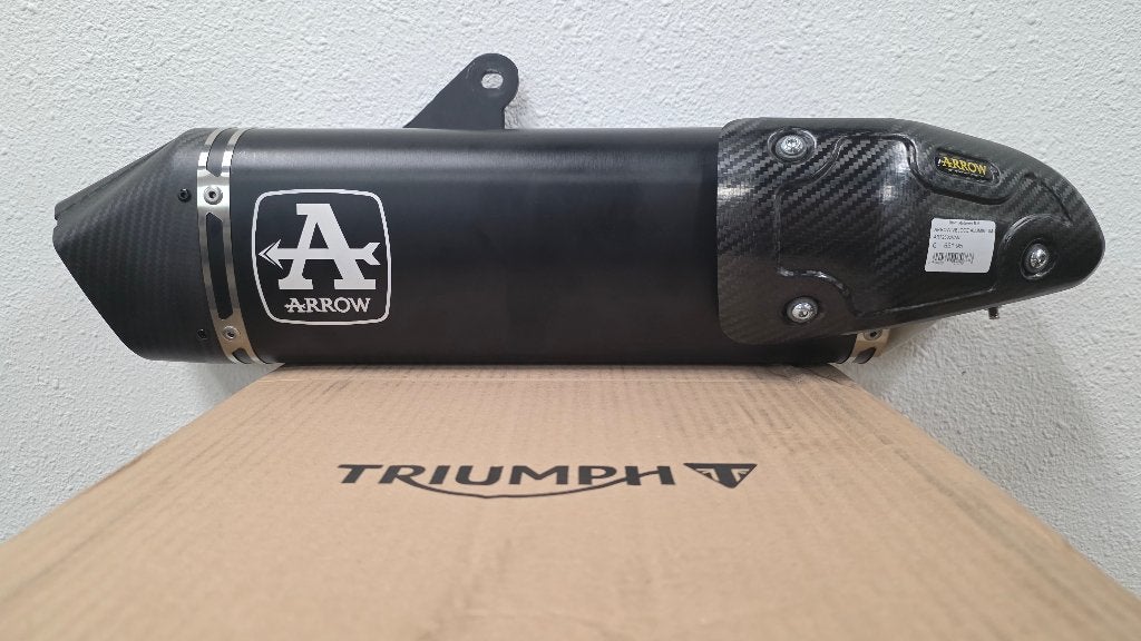 Arrow Veloce Sportuitlaat Zwart Triumph Tiger 1200 2024, Ophalen of Verzenden, Nieuw
