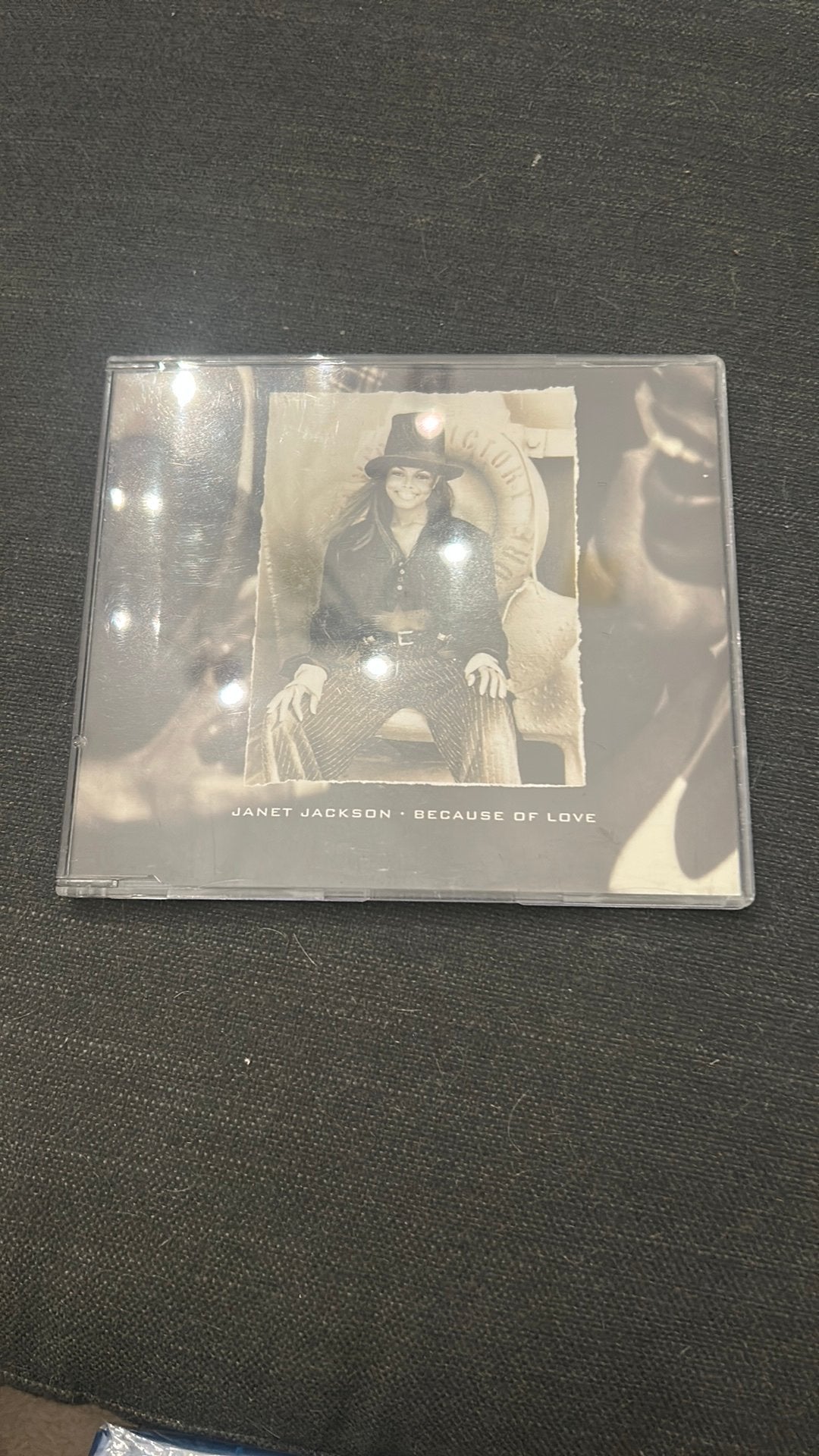 Janet jackson, because of love, Ophalen of Verzenden, Zo goed als nieuw, Pop