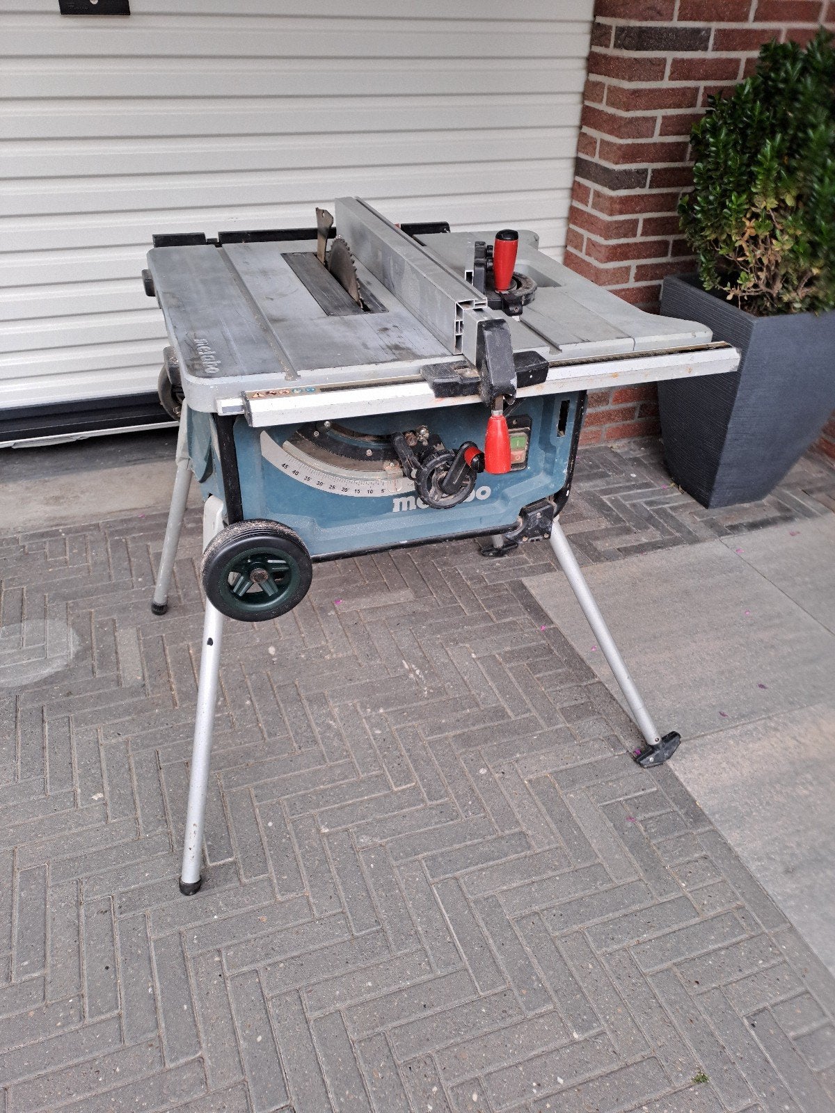 Metabo ts254 zaagtafel, Elektra Beckum / Metabo, Cirkelzaag, 70 mm of meer, Ophalen of Verzenden