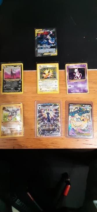 Zeldzame Pokémon kaarten.(Mag ook apart weg), Ophalen of Verzenden, Zo goed als nieuw, Losse kaart, Foil