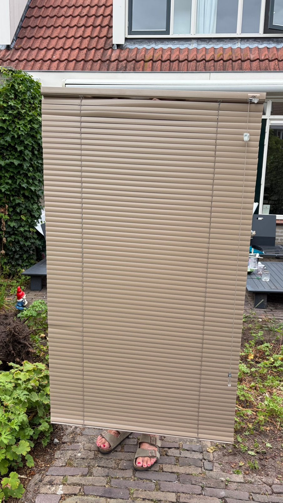 4 Luxaflex - verschillende maten - beige kleur, Luxaflex, Ophalen, Zo goed als nieuw, Beige