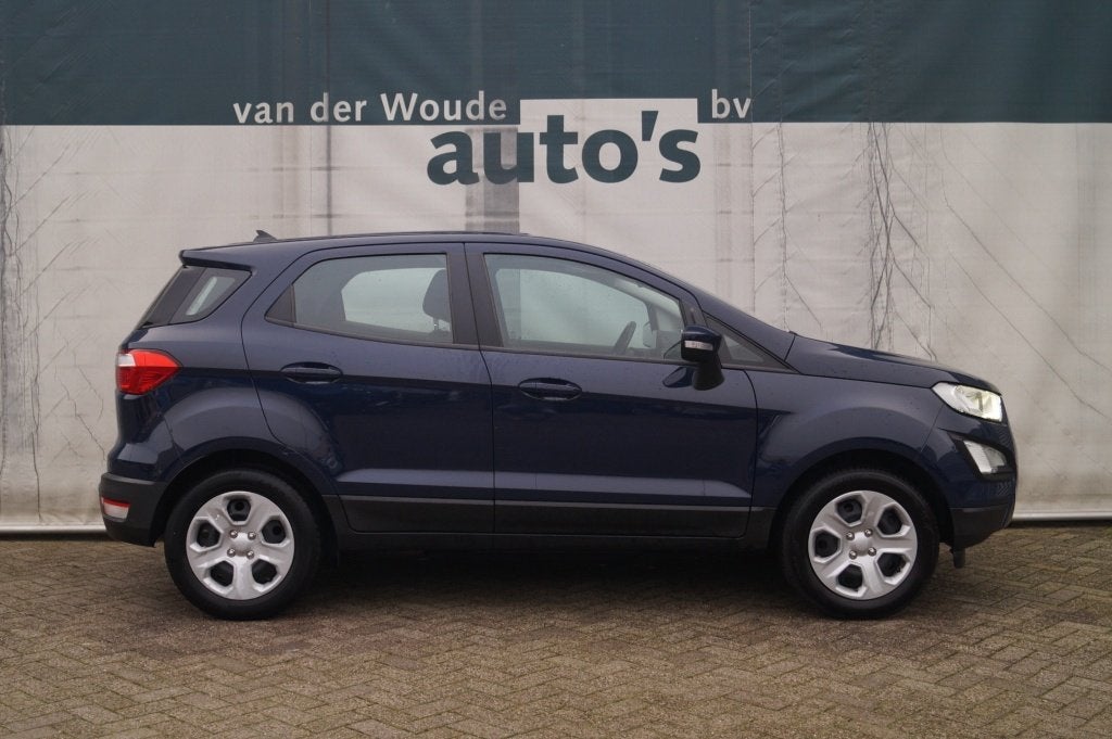 Ford EcoSport 1.0 EcoBoost Connected -AIRCO-CRUISE-, Auto's, Ford, Voorwielaandrijving, Stof, Gebruikt, Euro 6