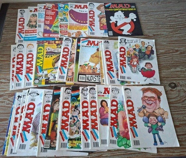 Mad Magazine Collectie - Meerdere Nummers, Boeken, Tijdschriften en Kranten, Ophalen of Verzenden, Gelezen, Overige typen