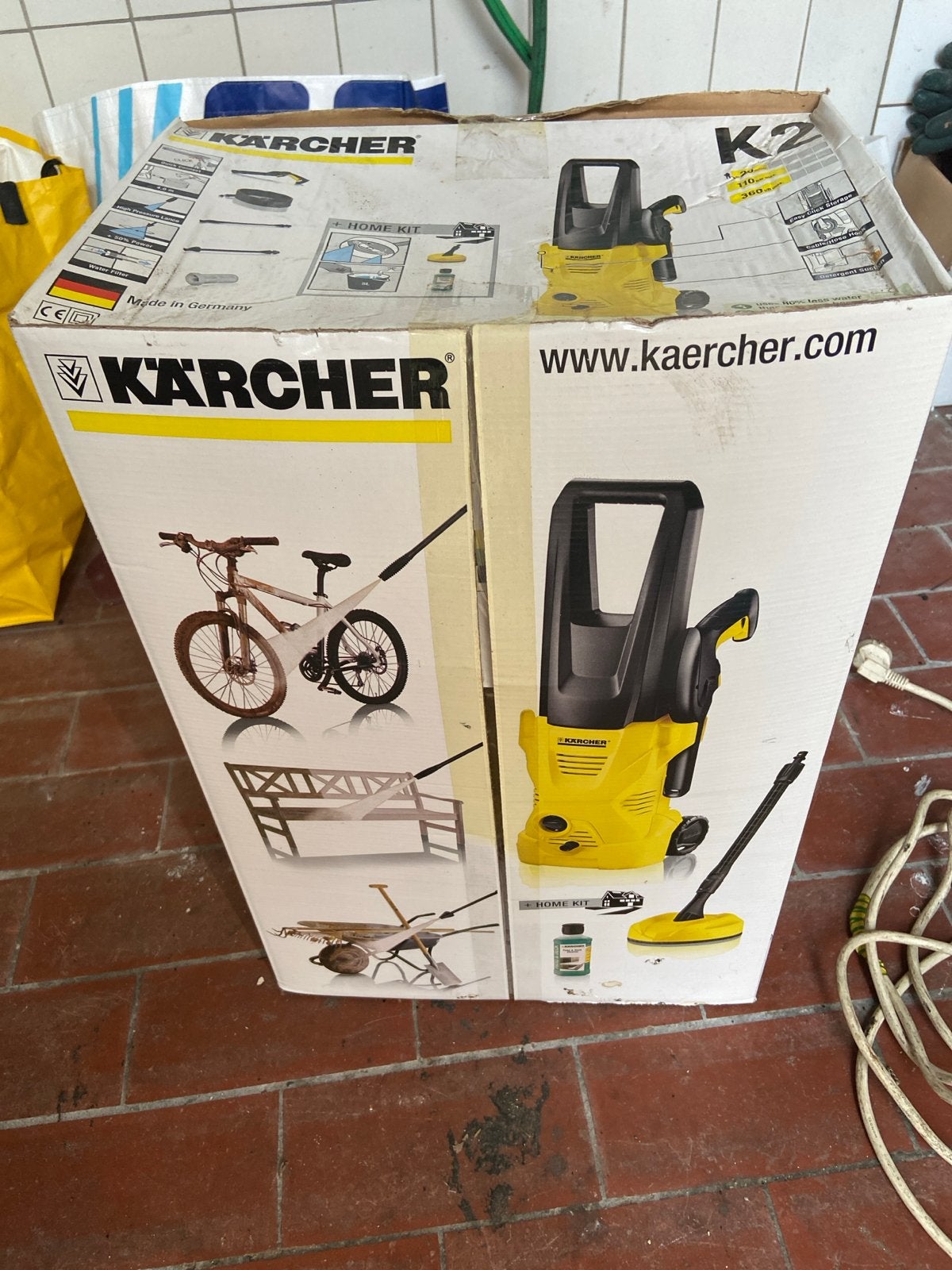 Kärcher K2 Hogedrukreiniger - Nieuw in doos, Ophalen of Verzenden, Nieuw, Overige typen