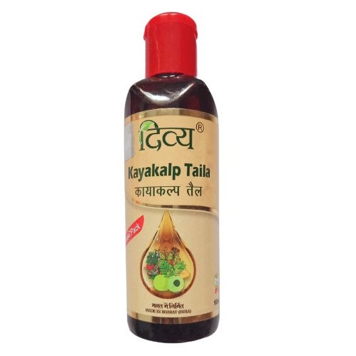 AYURVEDISCHE Patanjali Divya Kayakalp olie massage- jeuk, Ophalen of Verzenden, Nieuw, Olie of Lotion
