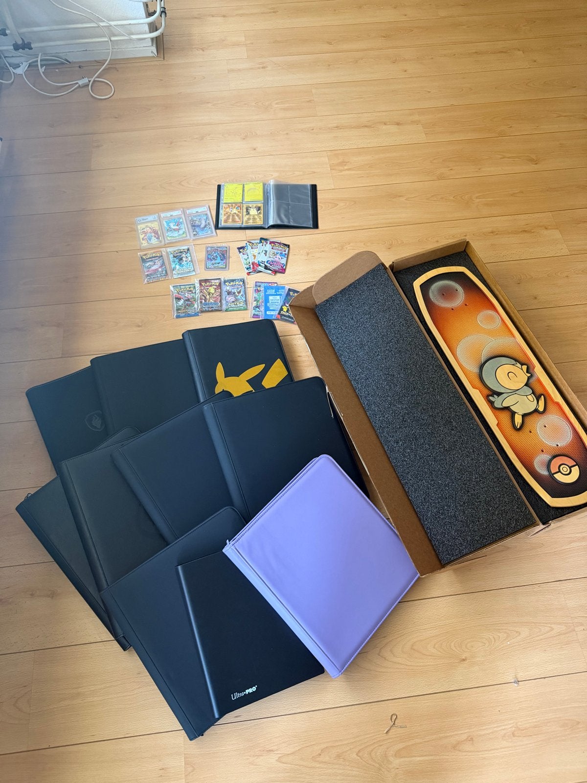 Complete Pokémon Verzameling: Boosters, Slabs, Singles & Ska