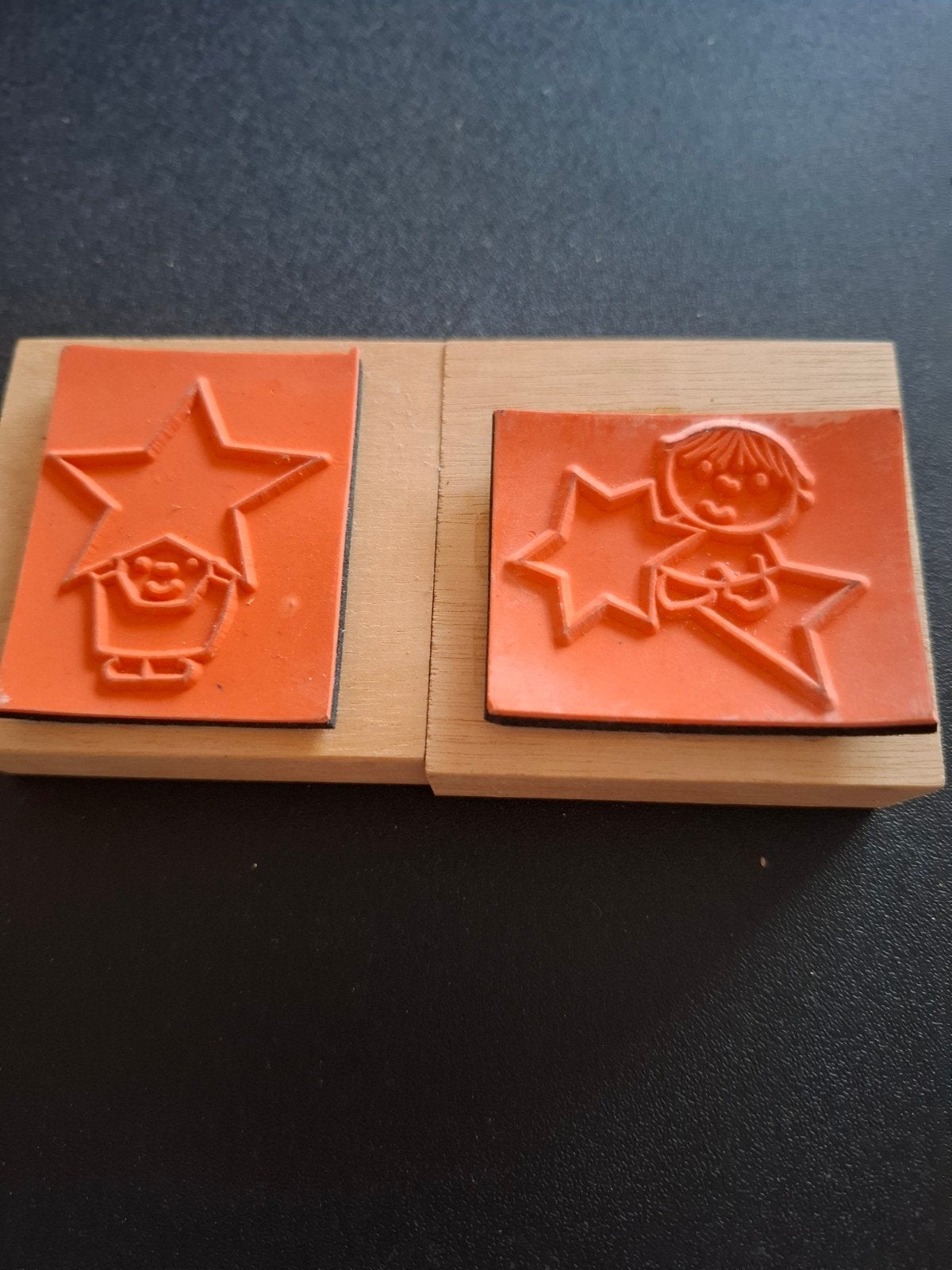 2 houten PTT stempels nieuw., Ophalen of Verzenden, Nieuw, Houten stempel