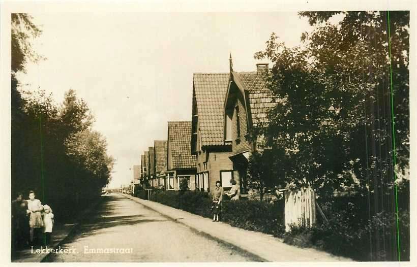 380-767-011 Lekkerkerk Emmastraat, Verzamelen, Verzenden, Voor 1920, Zuid-Holland