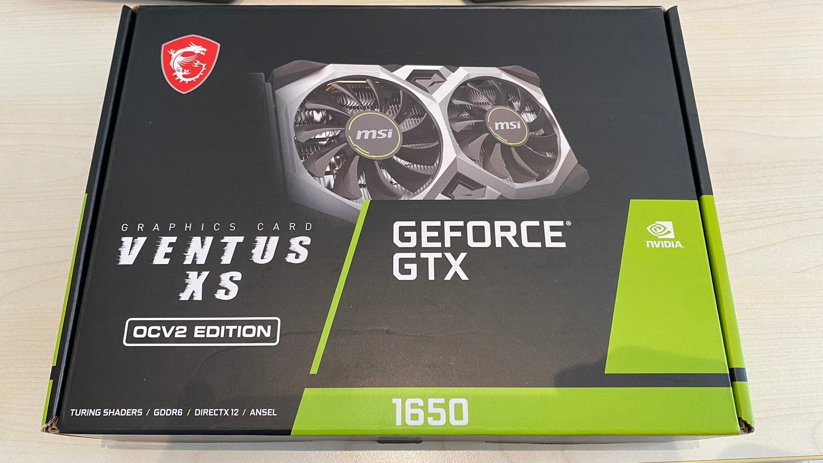 MSI GeForce GTX 1650 D6 VENTUS XS OCV2 (4GB GDDR6), Computers en Software, Videokaarten, Ophalen, PCI-Express 3, GDDR6, HDMI