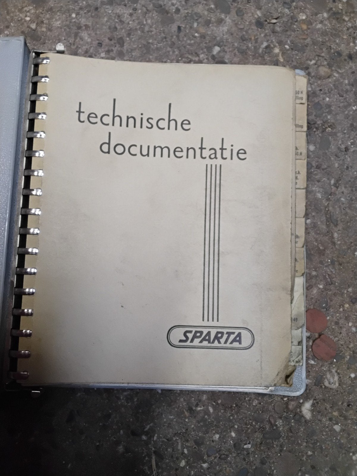 SPARTA BROMFIETS DOCUMENTATIEMAP, Ophalen of Verzenden