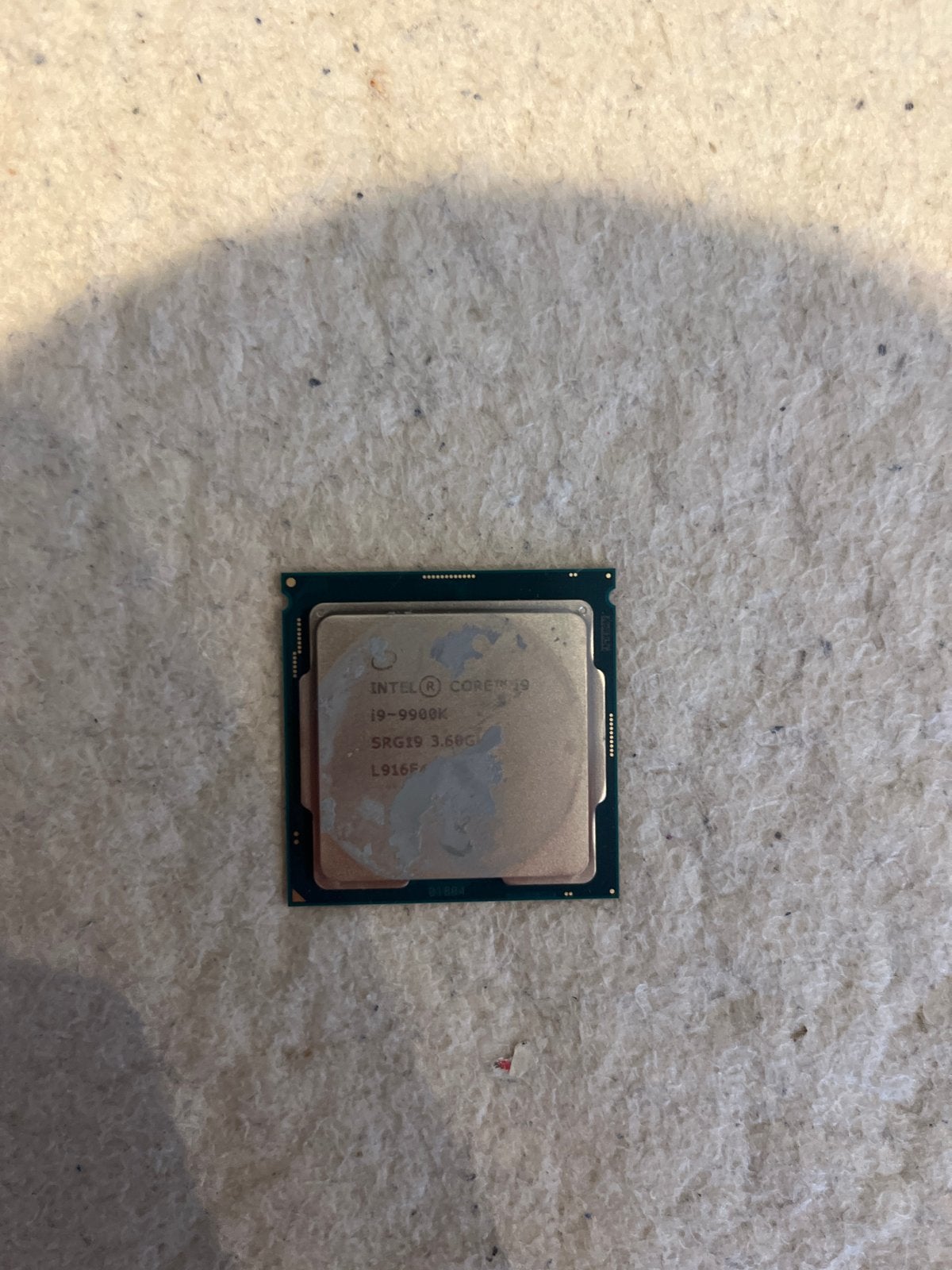 Intel Core i9-9900K Processor, Computers en Software, Ophalen of Verzenden, Zo goed als nieuw, 8-core, 4 Ghz of meer