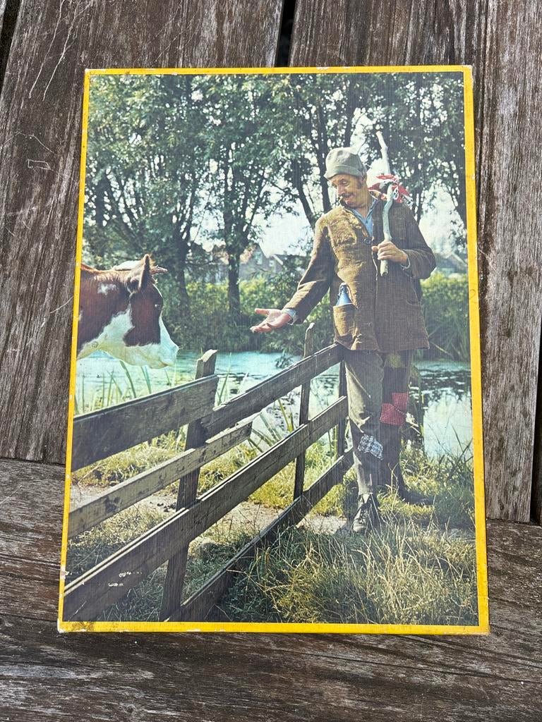 Vintage Swiebertje legpuzzel - Hema - Compleet, Ophalen of Verzenden, Minder dan 500 stukjes, Gebruikt, Legpuzzel