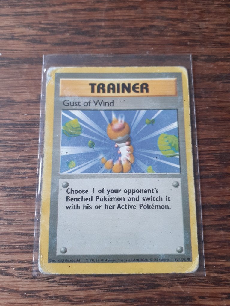 Gust of Wind 93/102 Base Set, Ophalen of Verzenden, Gebruikt