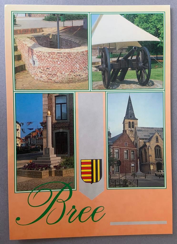 Bree, Ophalen of Verzenden, 1940 tot 1960, Ongelopen, Limburg