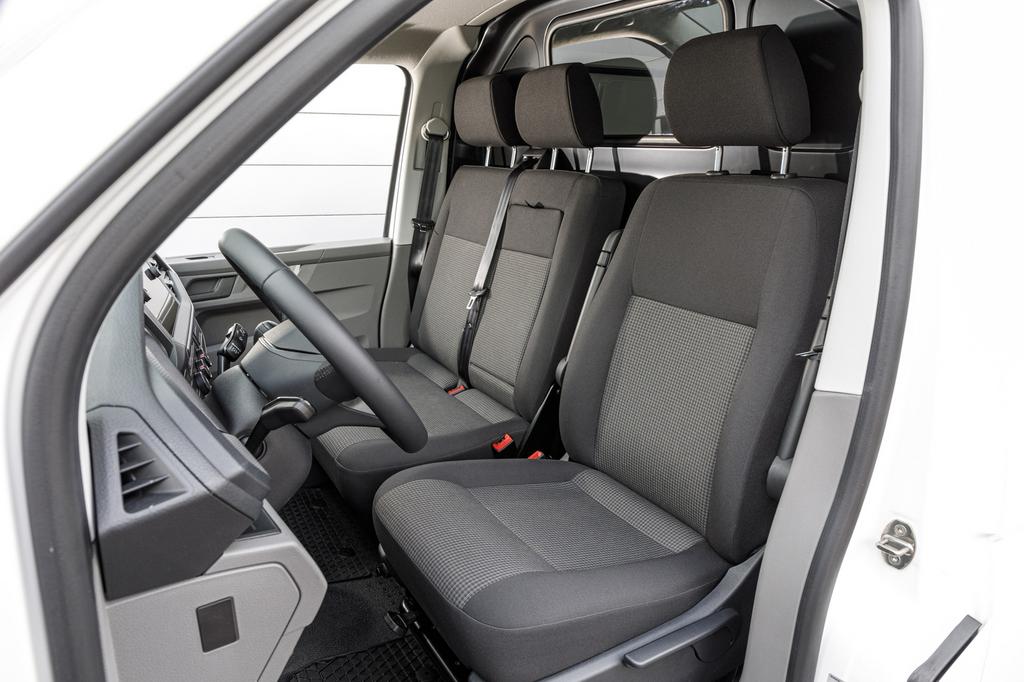 VW TRANSPORTER T5 T6 T6.1 BIJRIJDERSBANK COMFORT BANK DOUBLE, Auto-onderdelen, Interieur en Bekleding, Ophalen, Volkswagen