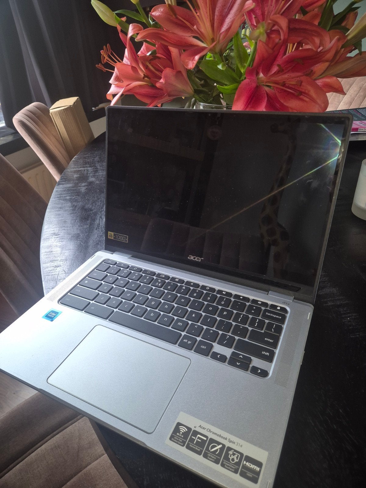 Acer Chromebook Spin 314 - Zo goed als nieuw, Computers en Software, 14 inch, 4 GB of minder, Qwerty, Touchscreen