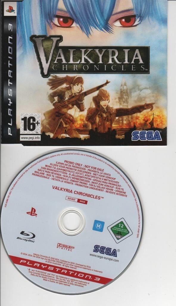 valkyria chronicles promo ps3, Avontuur en Actie, 1 speler, Ophalen of Verzenden, Zo goed als nieuw
