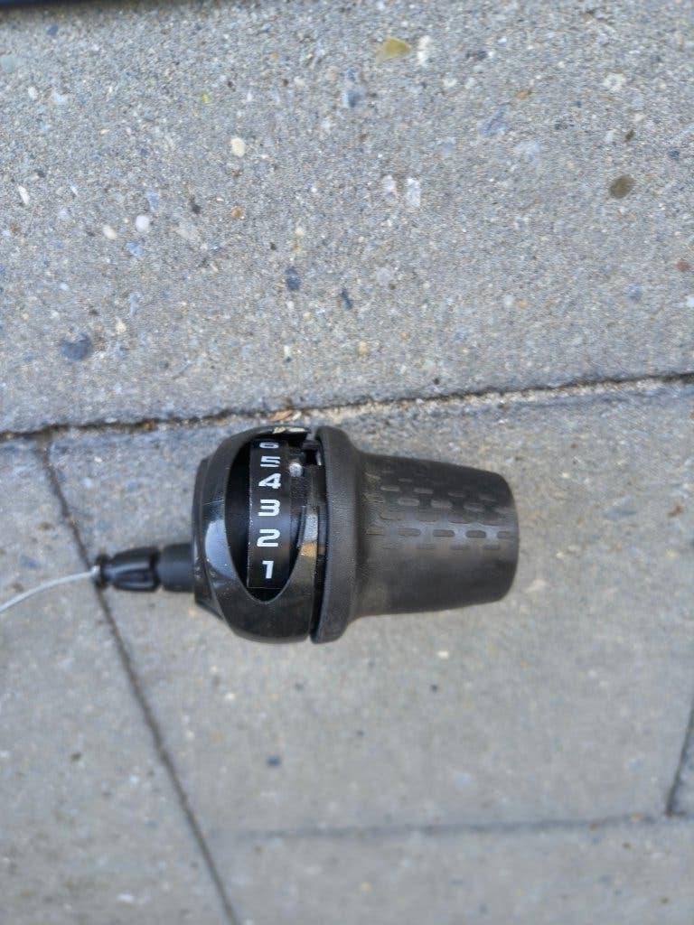 shimano schakel handvat   ( 8 speed nexus naaf ), Verzenden, Gebruikt
