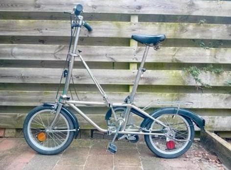 Dahom classic lll RVS met versnelling en volledig opklapbaar, Fietsen en Brommers, Fietsen | Vouwfietsen, Ophalen, Gebruikt, Versnellingen