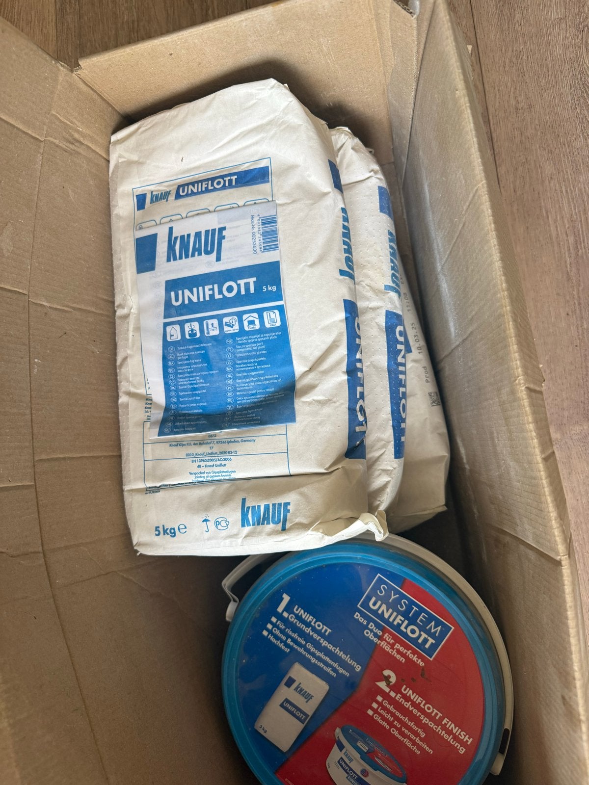 Knauf Uniflott en Precit voegband voor gipsplaten, Ophalen, Nieuw, Overige typen