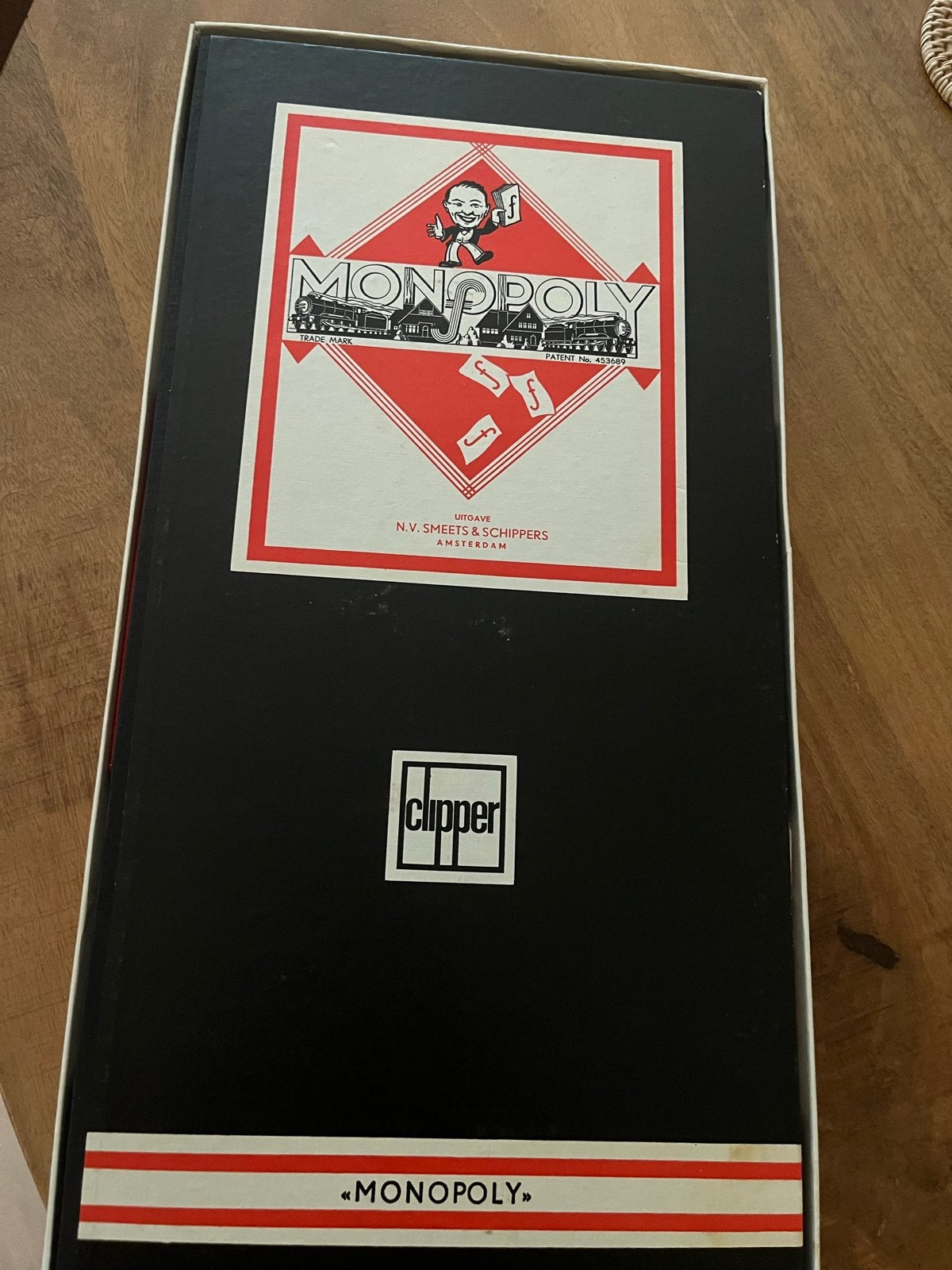 Vintage Monopoly Spel - Clipper Uitgave (Jaren '60), Drie of vier spelers, Ophalen, Gebruikt