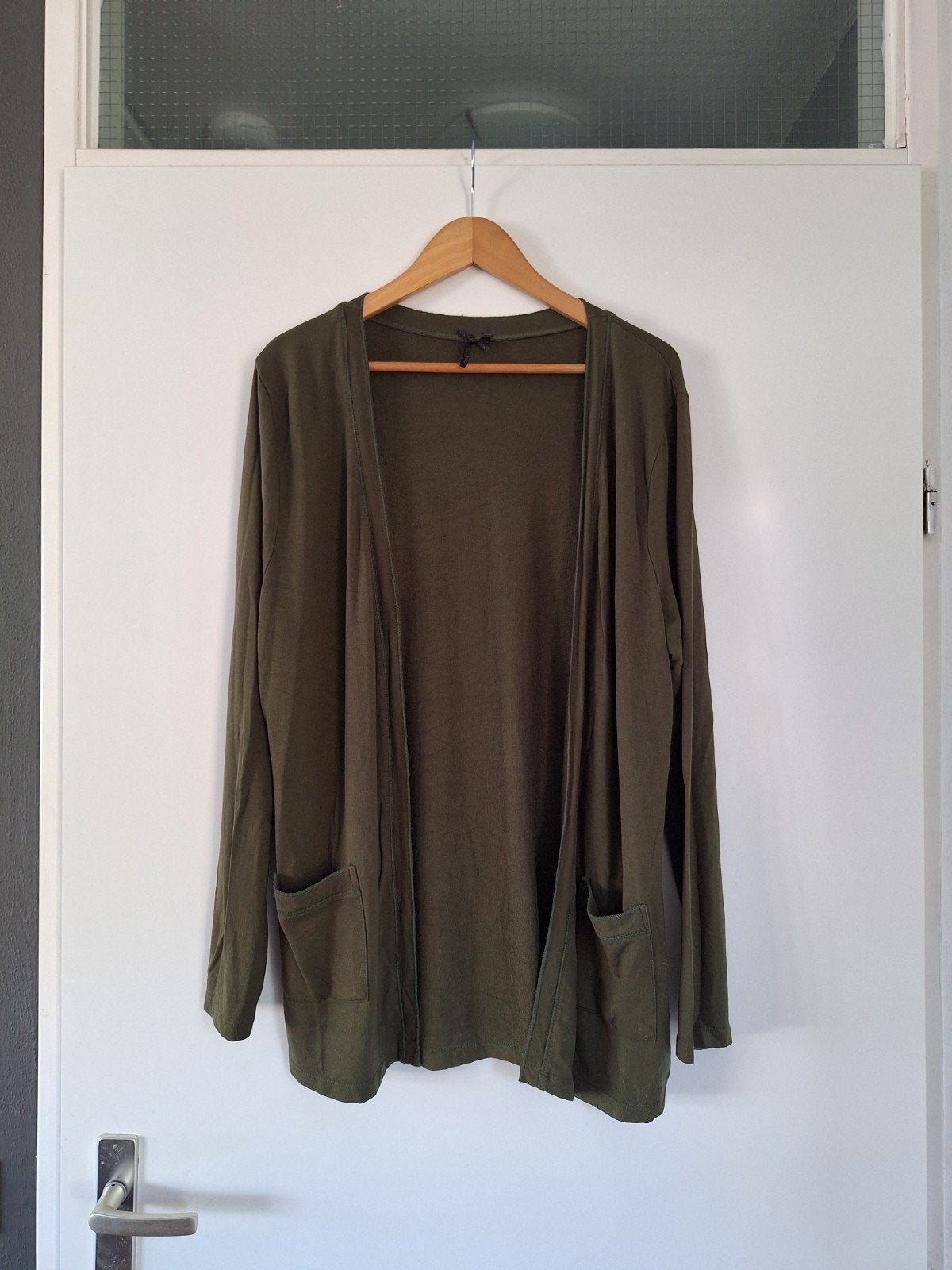 Mooi olijfgroen vest van Dreamstar mt. XL €5,-, Dreamstar, Maat 46/48 (XL) of groter, Ophalen of Verzenden, Zo goed als nieuw